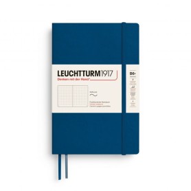 L NOTEBOOK SC B6+ PAPERBACK DOTTED INDIGO 123p
