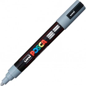 Posca PC-5M Μαρκαδόρος Σχεδίου Γκρι 2.5mm