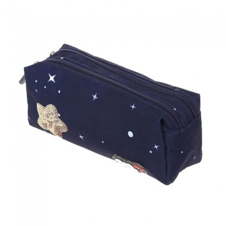 Κασετίνα LycSac Διπλή Unicorn Stars