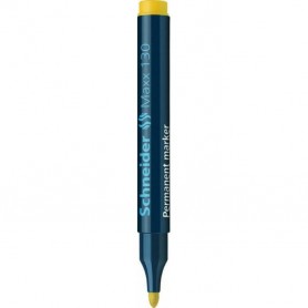 Μαρκαδόρος Κίτρινος Schneider με στρογγυλή μύτη (1 - 3 mm) 2