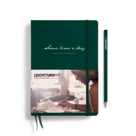 L THEMEBOOK SomeLinesADay A5 FOREST GREEN 365p