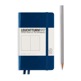 L NOTEBOOK HC A6 POCKET PLAIN NAVY 187p
