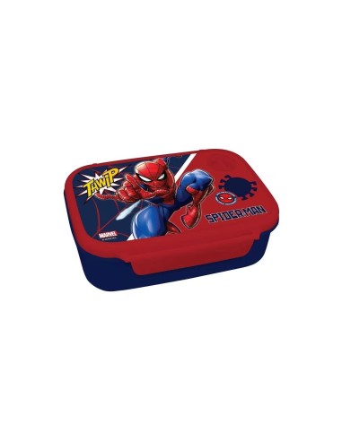 Spiderman Σετ Δοχείο Φαγητού PP Πλαστικό 800Ml...