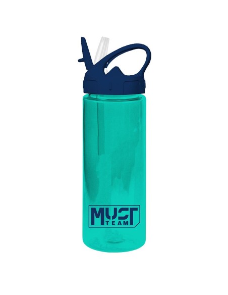 Παγούρι Must Team 500ml Πλαστικό με καλαμάκι σε 4 χρώματα