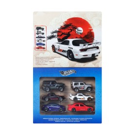 Mattel Hot Wheels Silver Series: Streets of Japan - Set...