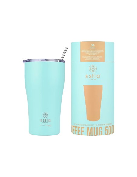 Ποτήρι Θερμός 500ml Estia Save The Aegean Bermuda Green