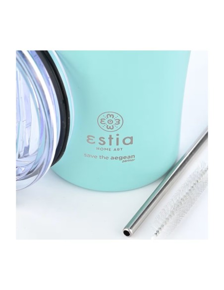 Ποτήρι Θερμός 500ml Estia Save The Aegean Bermuda Green