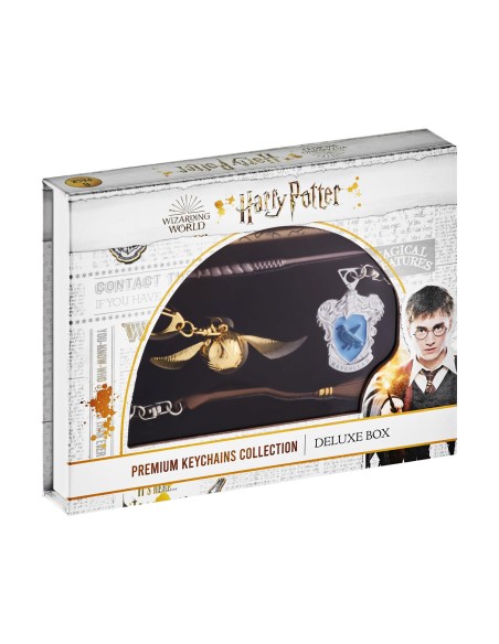 P.M.I. Harry Potter Metal Premium Keychains Collection - 6 Pack Deluxe Box (Random) (HP8550)