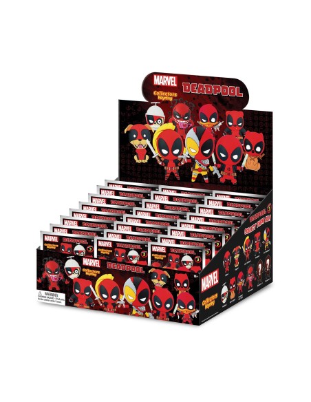 Monogram Marvel: Deadpool (Series3) (Blind Bag/Random) 3D Foam Bag Clips Figures (68595)