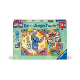 Ravensburger Disney Puzzle: Stitch - Aloha (3x49 pcs)...