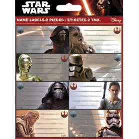 Ετικέτες 2τεμ Gim Star Wars