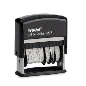 ΣΦΡΑΓΙΔΕΣ TRODAT PRINTY ΗΜ/ΝΙΑΣ & ΤΙΤΛΩΝ 3,8mm