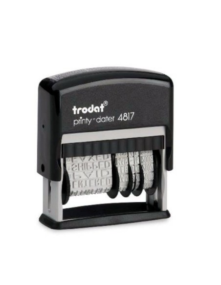 ΣΦΡΑΓΙΔΕΣ TRODAT PRINTY ΗΜ/ΝΙΑΣ & ΤΙΤΛΩΝ 3,8mm