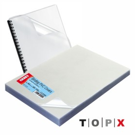 ΒΙΒΛΙΟΔΕΣΙΑΣ ΕΞΩΦΥΛΛΑ TOPX Α4 ΠΛΑΣΤΙΚΑ (P.V.C.) ΔΙΑΦΑΝΗ...