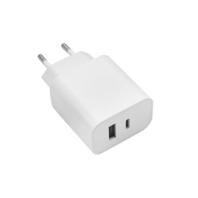 ΦΟΡΤΙΣΤΗΣ ΤΑΞΙΔΙΟΥ MAXLIFE USB A+ USB C FAST CHARGER