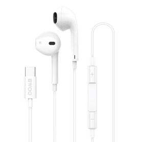 ΑΚΟΥΣΤΙΚΑ EARPHONE BWOO HF-175 WHITE (usb C)