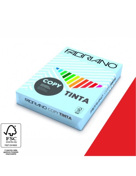 ΧΑΡΤΙ ΦΩΤΟΤΥΠΙΚΟ FABRIANO Α4 200gr ROSSO (100φ)
