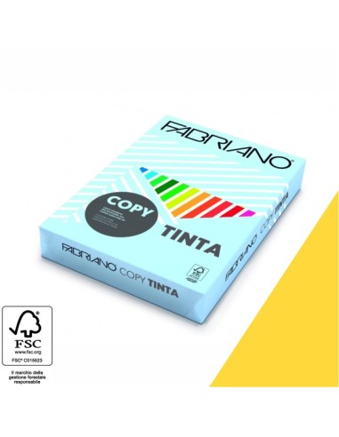 ΧΑΡΤΙ ΦΩΤΟΤΥΠΙΚΟ FABRIANO Α4 200gr GIALLO (100φ)