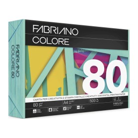 ΧΑΡΤΙ ΦΩΤΟΤΥΠΙΚΟ FABRIANO COLORE Α4 80gr ACQUAMARINA (500φ)