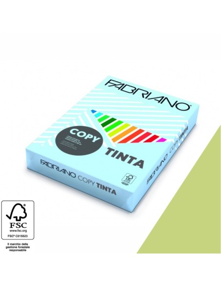 ΧΑΡΤΙ ΦΩΤΟΤΥΠΙΚΟ FABRIANO Α4 200gr VERDE PISELLO (100φ)