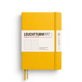 L NOTEBOOK HC A5 MED DOTTED SUNFLOWER 251p