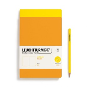 L JOTTBOOK D.A5 PLAIN LEMON&ampRISING SUN 59p