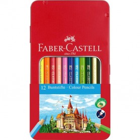 Faber-Castell Ξυλομπογιές Σετ 12 χρώματα