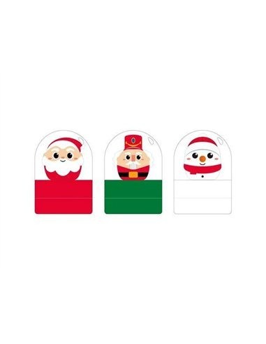 Σφραγιδάκια XMAS 4 Διαφορετικά σχέδια