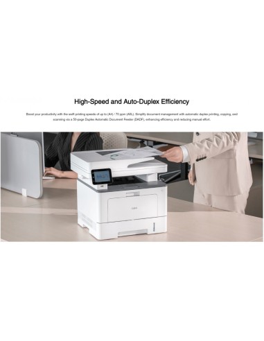 G&G GM4210DW LASER PRINTER MULTIFUNCTION WITH...