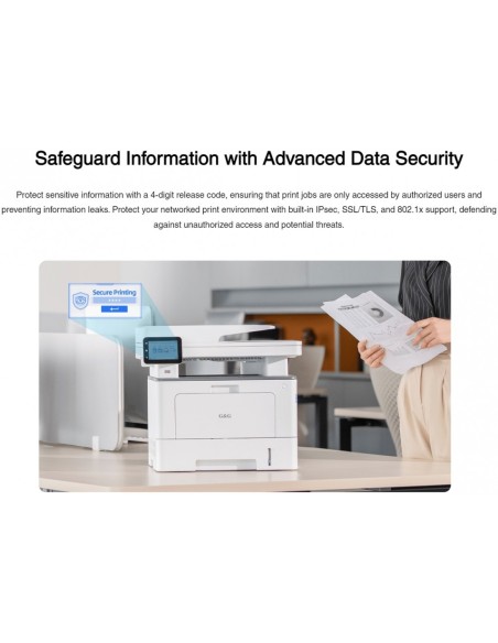 G&G GM4210DW LASER PRINTER MULTIFUNCTION WITH DUPLEX ADF