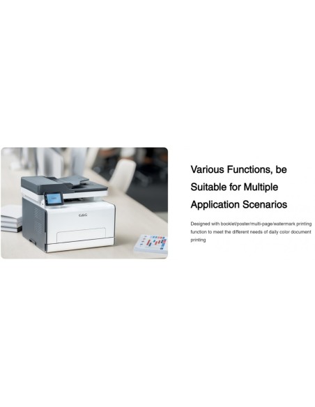 G&G GM2010CDW COLOR LASER PRINTER MULTIFUNCTION