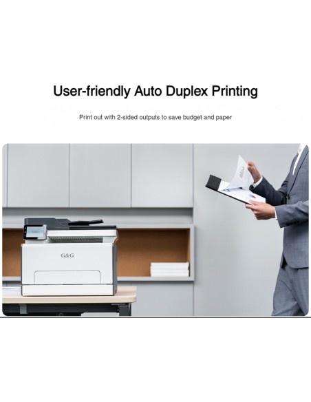 G&G GM2010CDW COLOR LASER PRINTER MULTIFUNCTION