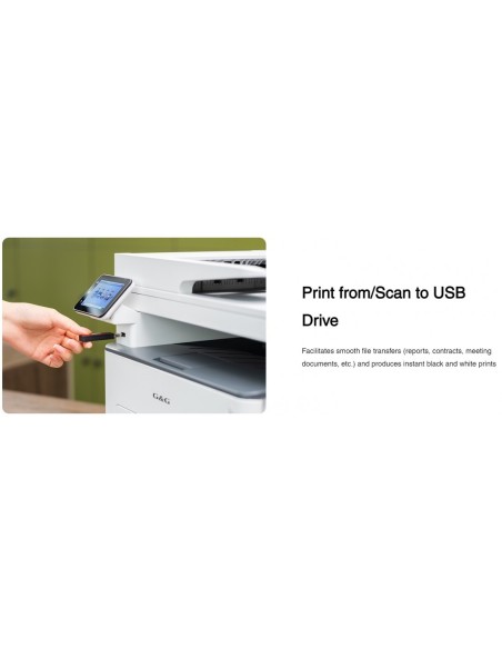 G&G GM3310DW LASER PRINTER MULTIFUNCTION WITH DUPLEX ADF