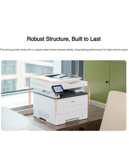 G&G GM3310DW LASER PRINTER MULTIFUNCTION WITH DUPLEX ADF