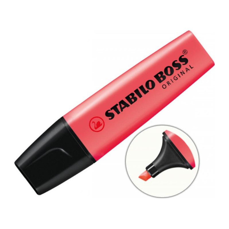 Stabilo Boss Original Υπογράμμισης 70 40 5mm Red