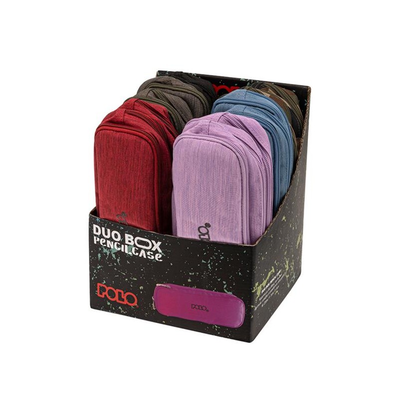 POLO Κασετίνα Duo Box Γαλάζιο