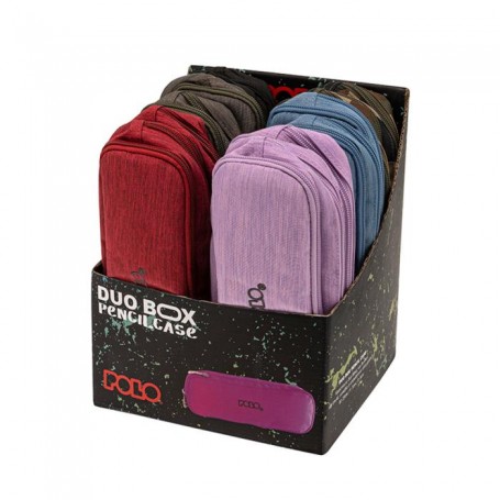 POLO Κασετίνα Duo Box Γαλάζιο