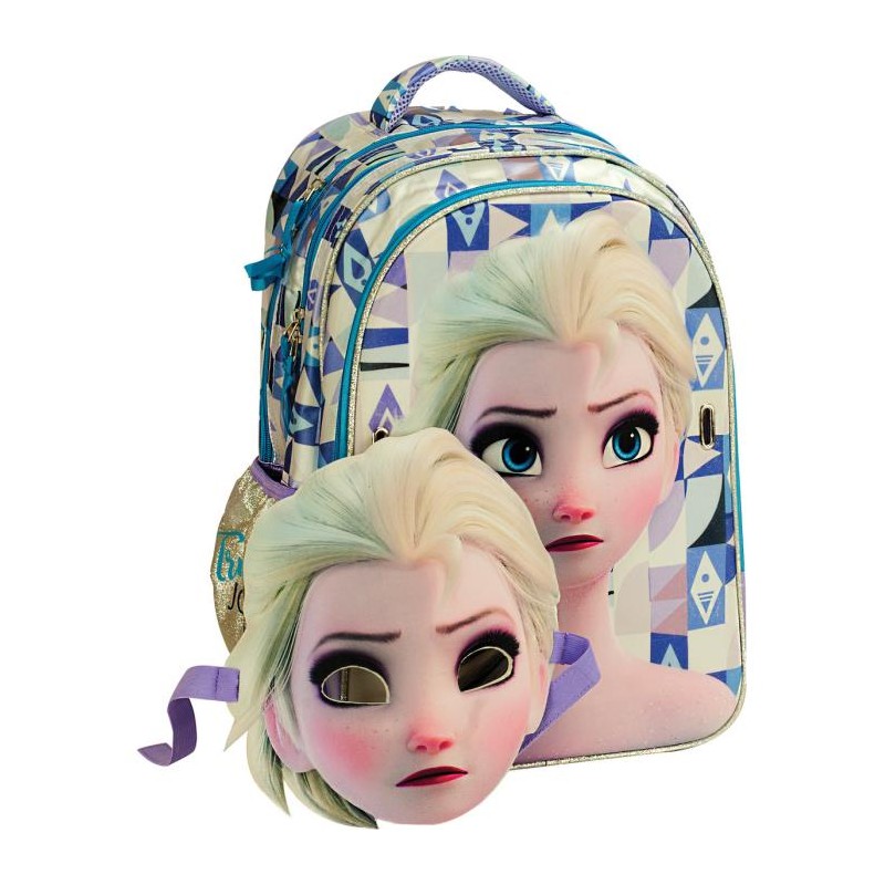 Gim Τσάντα Δημοτικού Οβαλ Elsa Frozen