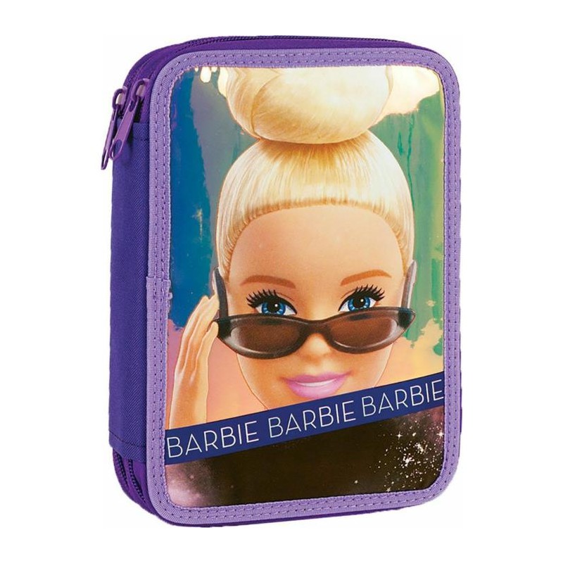 Κασετίνα διπλή γεμάτη Barbie Among The Stars...
