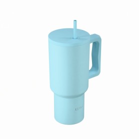 Estia Straw Tumbler XL StA 900ml Lt. Arctic