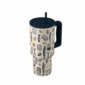 Estia Straw Tumbler XL StA 900ml Salt Life 2