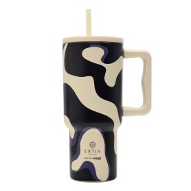 Κούπα Θερμός Με Λαβή   Καλαμάκι 900ml Estia Save The...