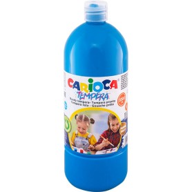 Carioca Τέμπερα Μπουκάλι 1lt Μπλε
