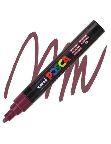 Posca PC-5M Μαρκαδόρος Σχεδίου Μπορντό 2.5mm