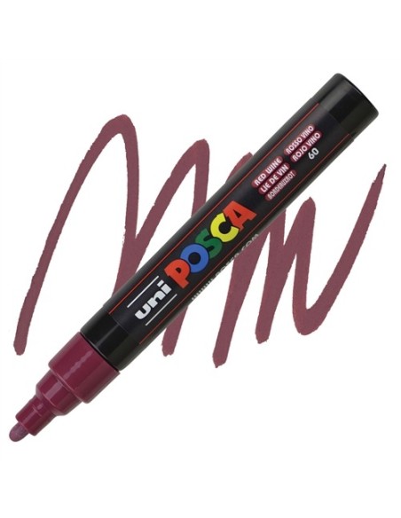 Posca PC-5M Μαρκαδόρος Σχεδίου Μπορντό 2.5mm