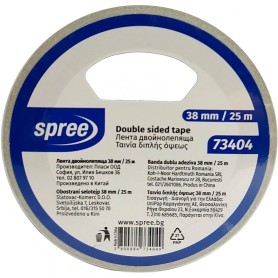 Ταινία Διπλής Όψης 38mmx25m Spree