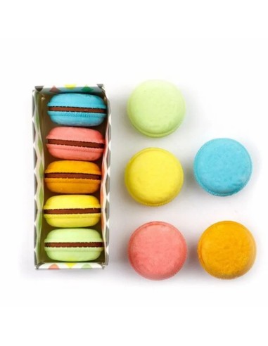 Macaron Γόμα για Μολύβι 5τμχ