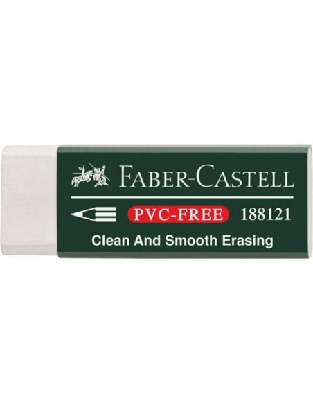 Faber-Castell Γόμα για Μολύβι Vinyl Λευκή