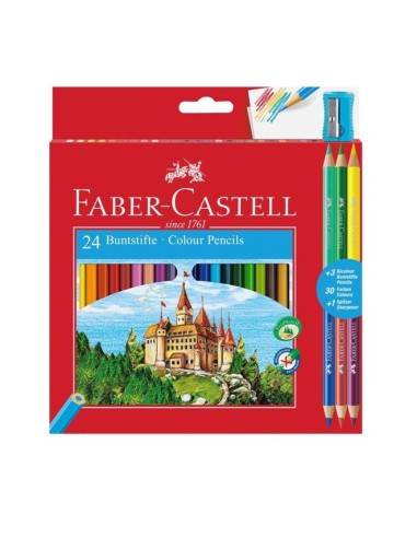 Faber-Castell Buntstifte Ξυλομπογιές Σετ 24...
