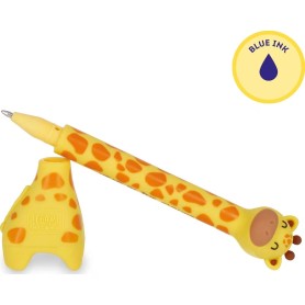 Giraffe Ballpoint Pen with Base - Stand-Ink Ovation